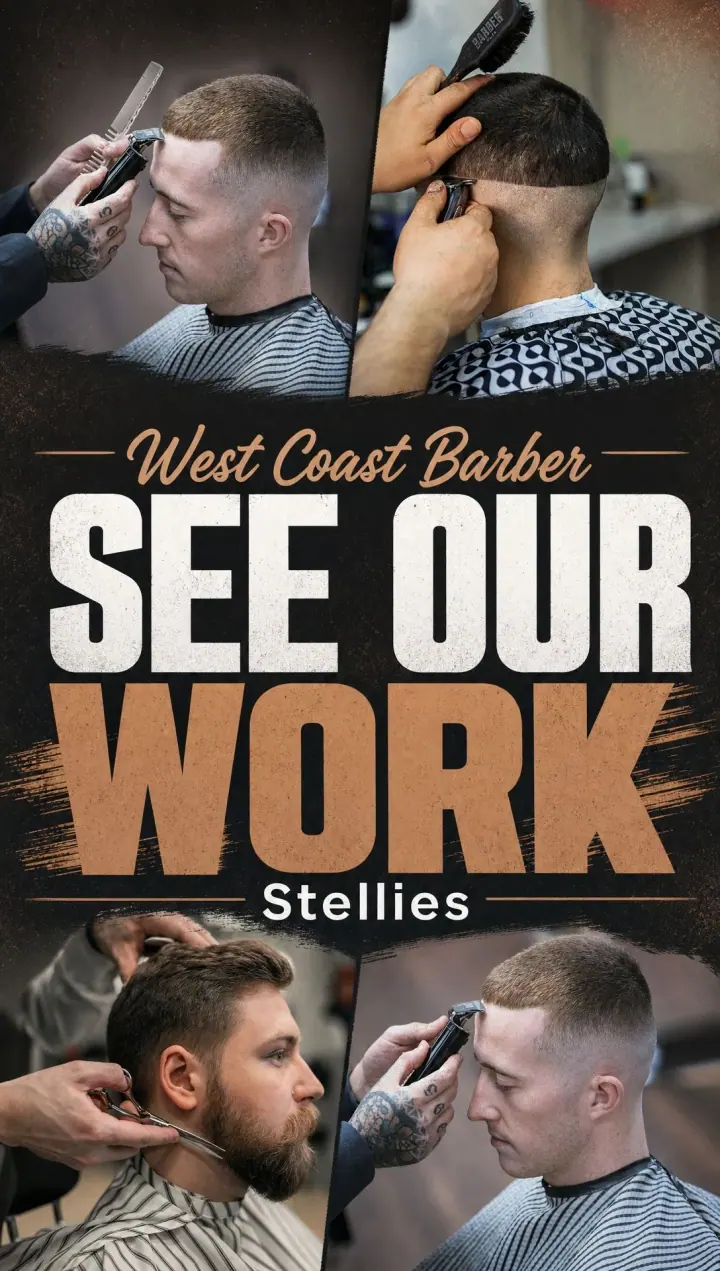 See our work campaign for West Coast Barber