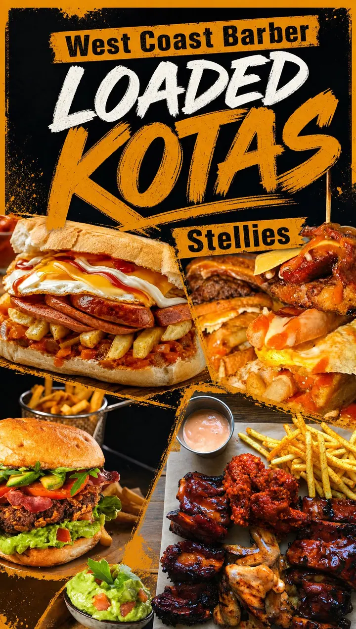 Loaded Kotas campaign for West Coast Barber in Stellenbosch