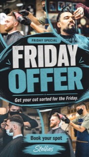 A Friday offer poster made by PromoSecret